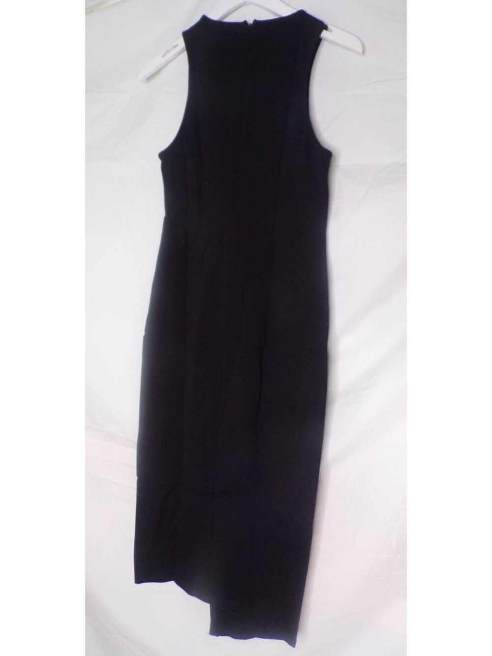 🆕LEITH Knot Front Cutaway Sheath Dress Black Small (4-6) - Picture 5 of 6